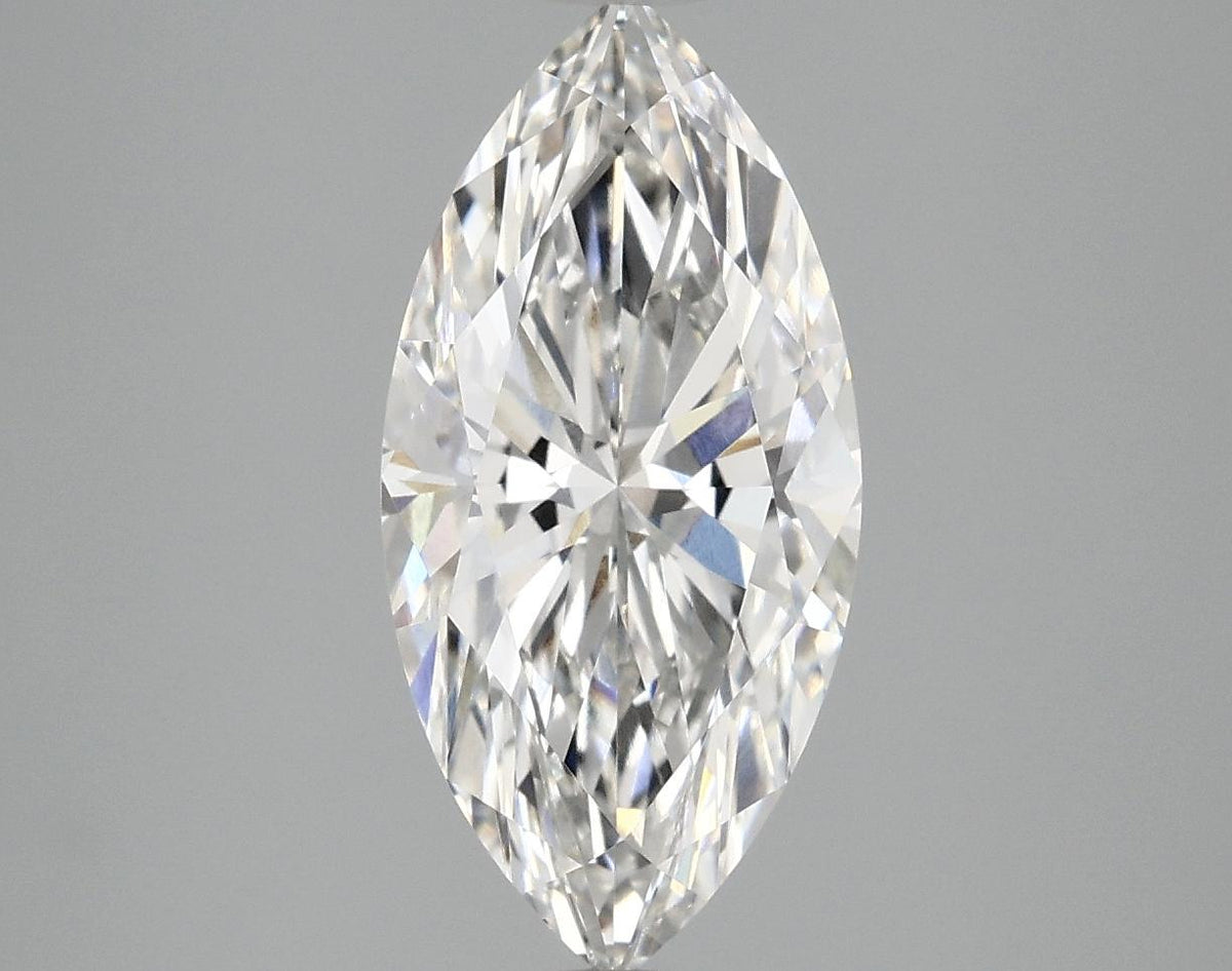 2.53 Carat Marquise Shaped Excellent Cut VVS2 IGI Certified Lab Grown Diamond