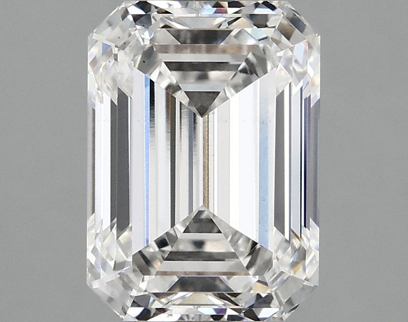 3.04 Carat Emerald Shaped Excellent Cut VS1 IGI Certified Lab Grown Diamond