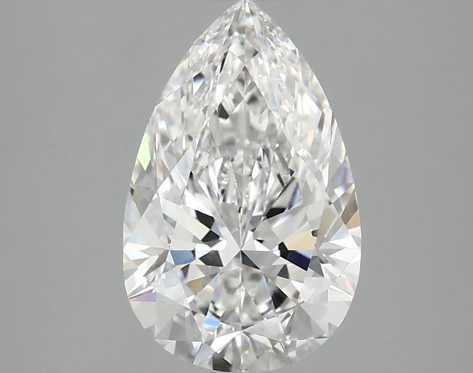 2.0 Carat Pear Shaped Ideal Cut VVS2 IGI Certified Lab Grown Diamond