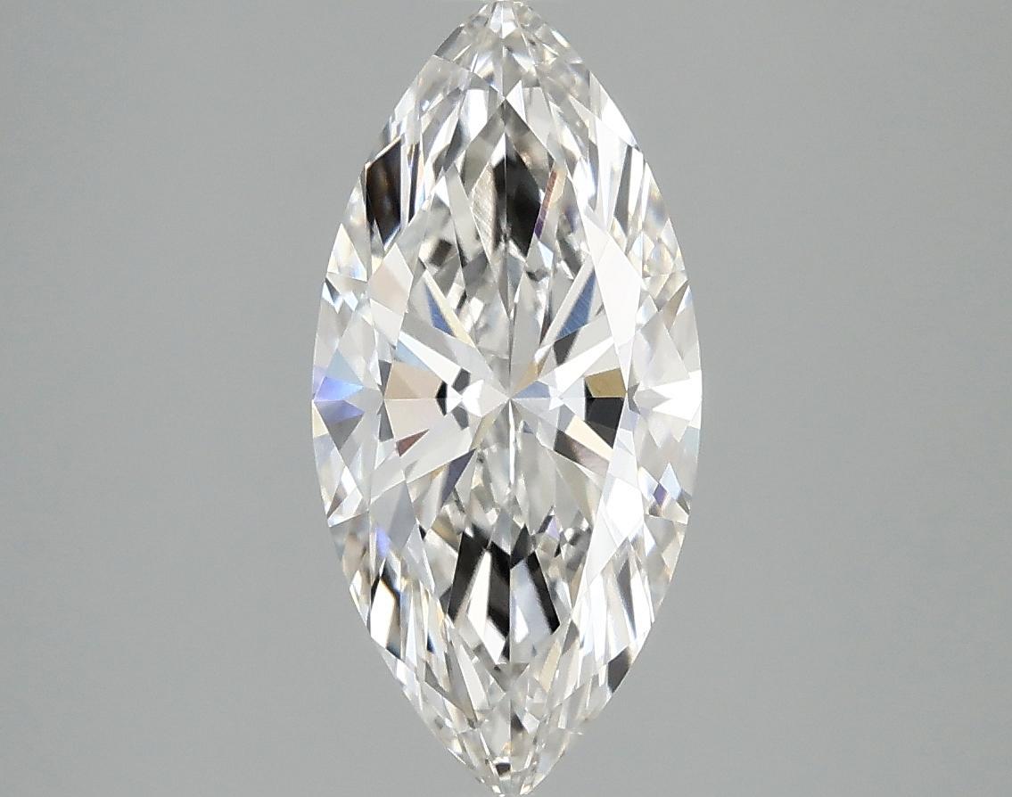 2.03 Carat Marquise Shaped Excellent Cut VVS2 IGI Certified Lab Grown Diamond