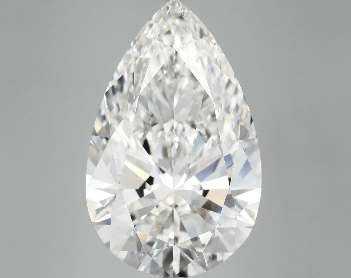10.41 Carat Pear Shaped Ideal Cut VVS2 IGI Certified Lab Grown Diamond