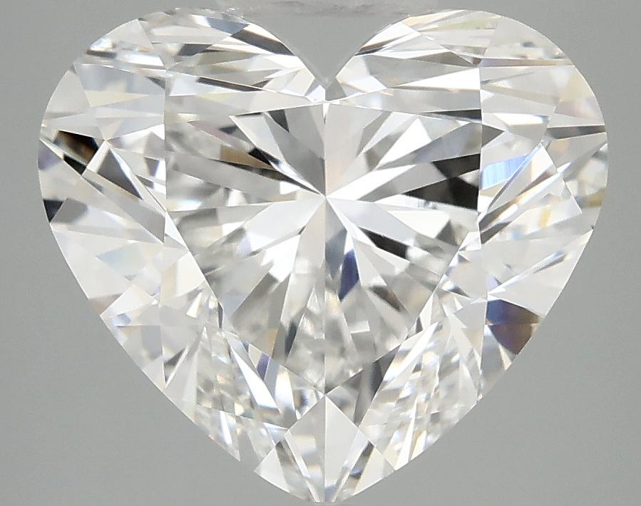 5.08 Carat Heart Shaped Ideal Cut VVS2 IGI Certified Lab Grown Diamond