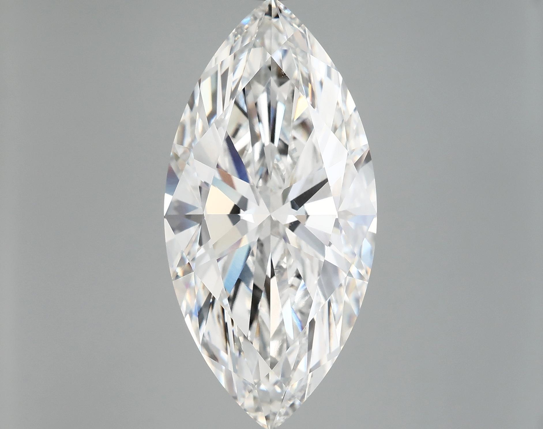 9.91 Carat Marquise Shaped Ideal Cut VVS2 IGI Certified Lab Grown Diamond