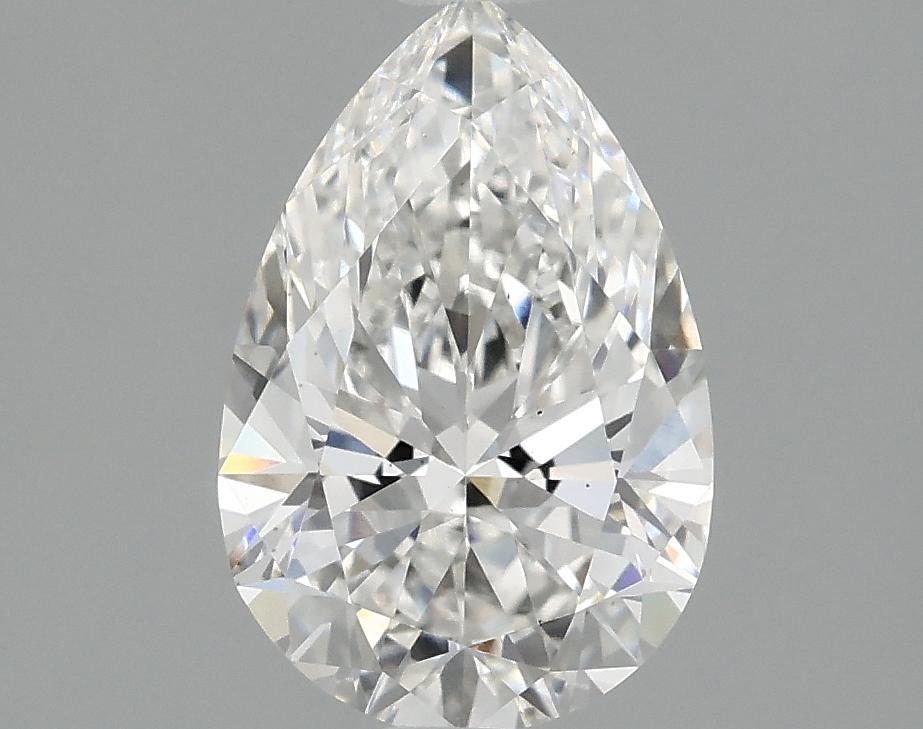 1.38 Carat Pear Shaped Excellent Cut VS1 IGI Certified Lab Grown Diamond