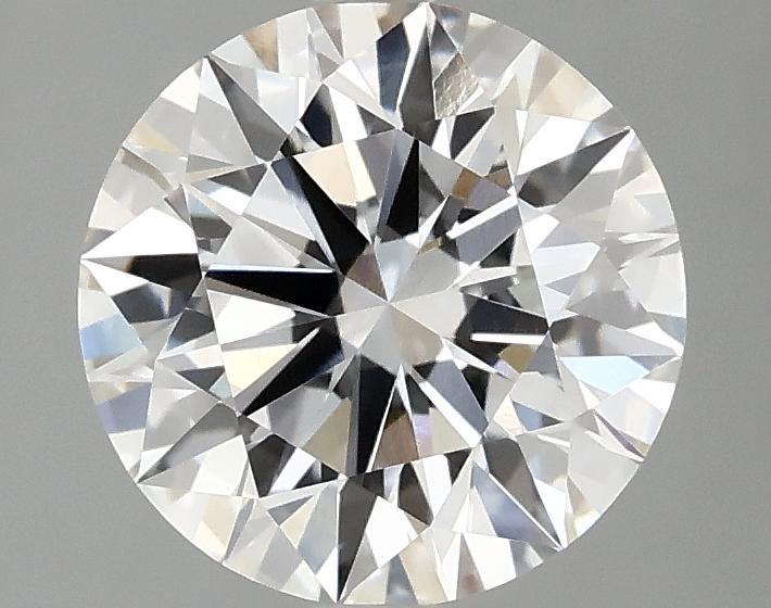 2.08 Carat Round Shaped Ideal Cut VVS2 IGI Certified Lab Grown Diamond