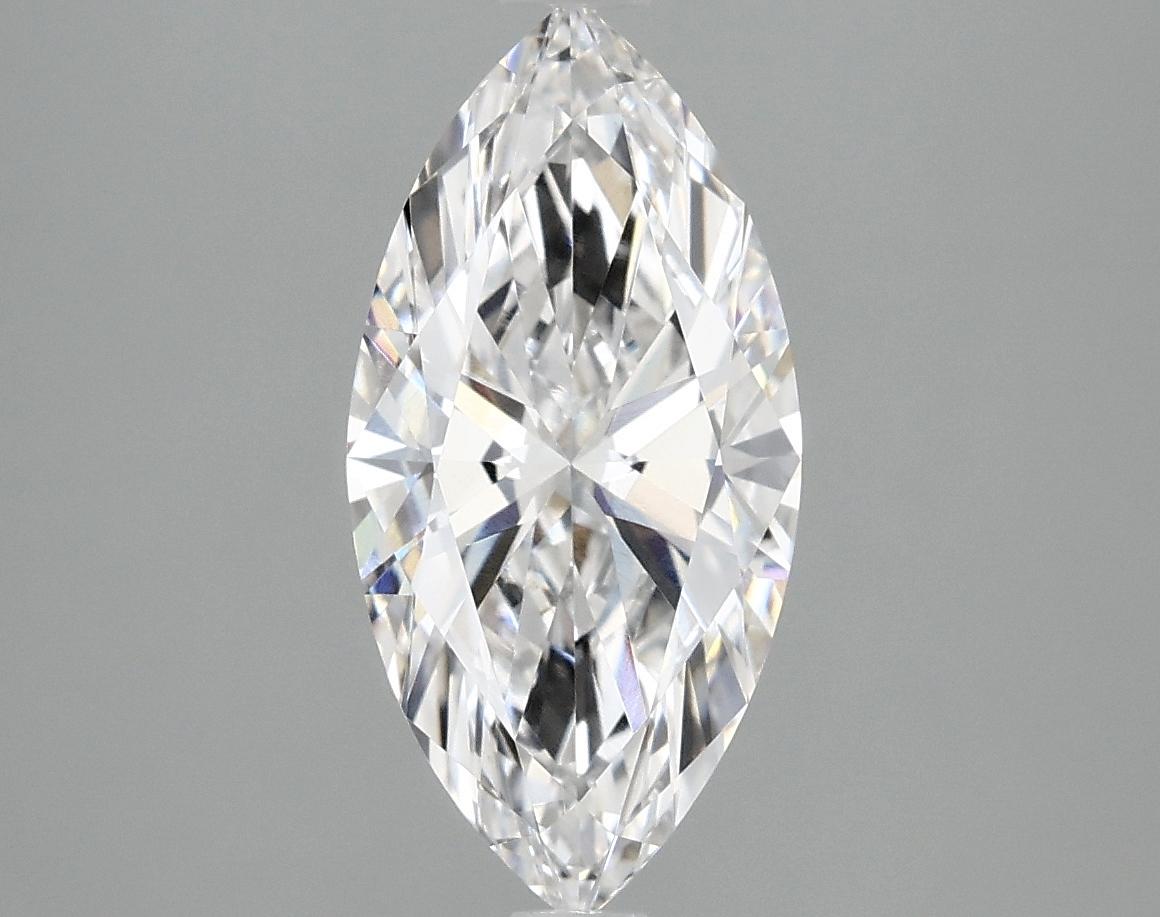 2.0 Carat Marquise Shaped Ideal Cut VVS2 IGI Certified Lab Grown Diamond