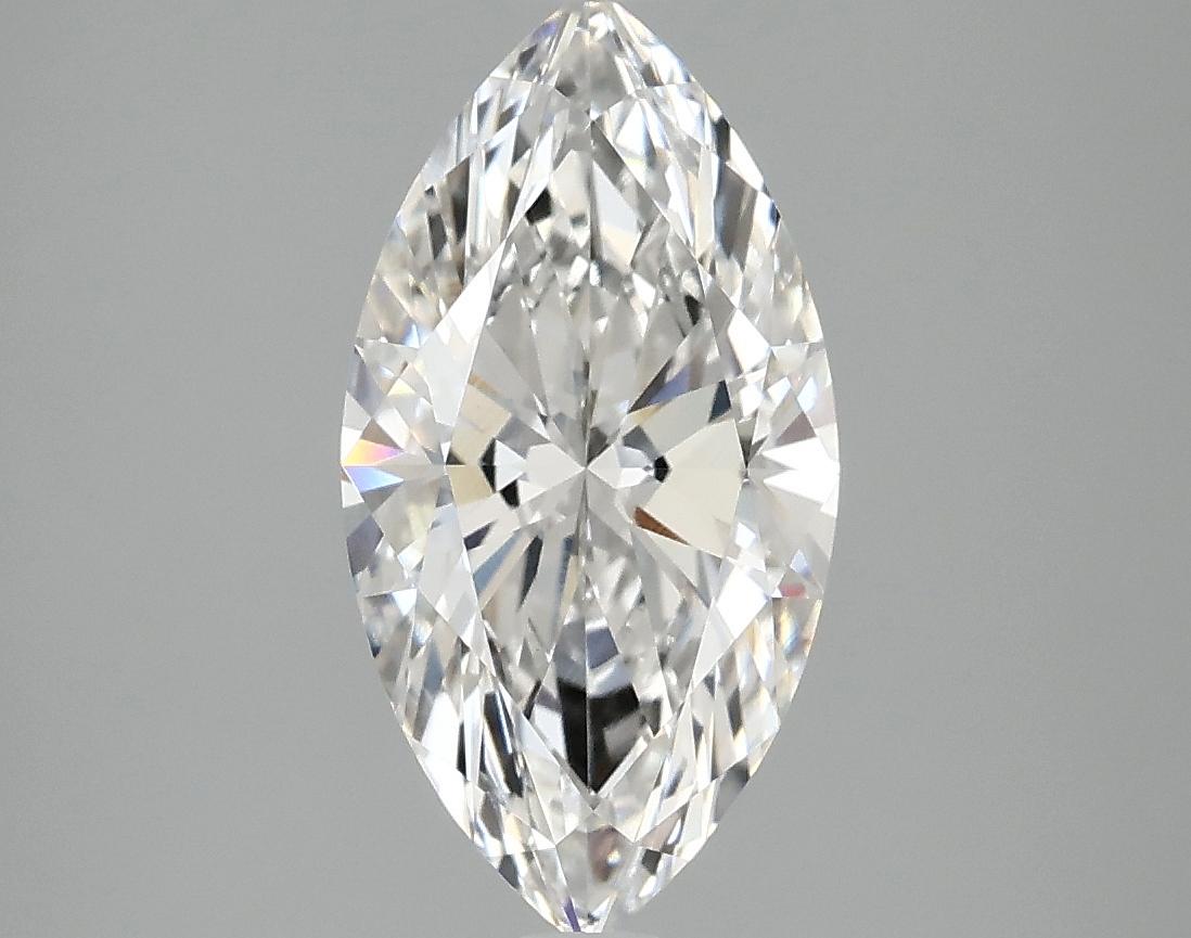 2.09 Carat Marquise Shaped Ideal Cut VVS2 IGI Certified Lab Grown Diamond