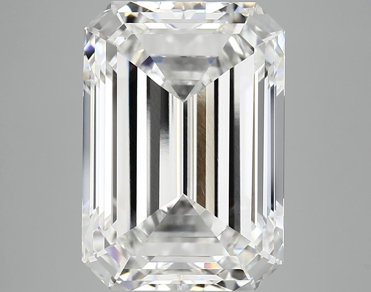 10.68 Carat Emerald Shaped Ideal Cut VVS2 IGI Certified Lab Grown Diamond