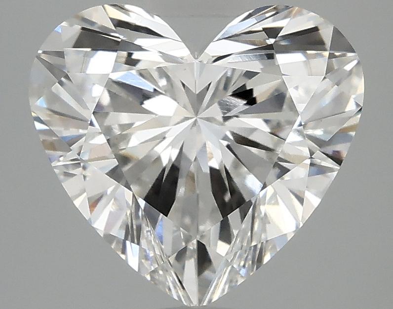 2.98 Carat Heart Shaped Ideal Cut VS1 IGI Certified Lab Grown Diamond