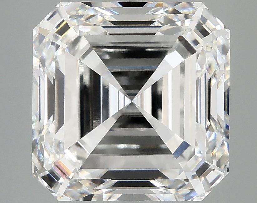 5.08 Carat Asscher Shaped Ideal Cut VVS2 IGI Certified Lab Grown Diamond