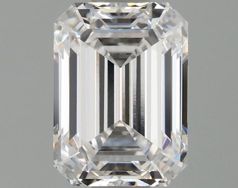 1.19 Carat Emerald Shaped Excellent Cut SI1 IGI Certified Lab Grown Diamond