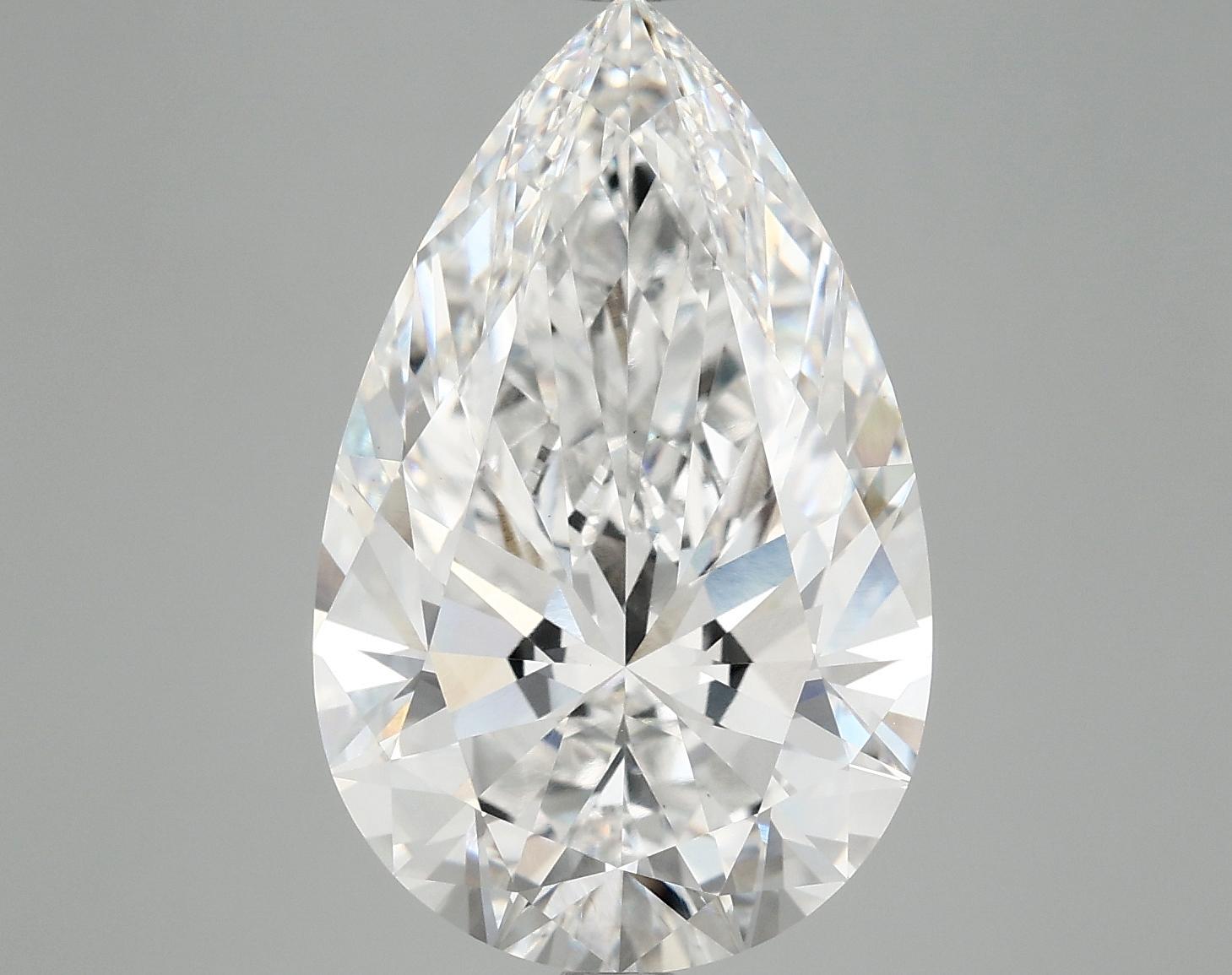 7.23 Carat Pear Shaped Ideal Cut VS1 IGI Certified Lab Grown Diamond