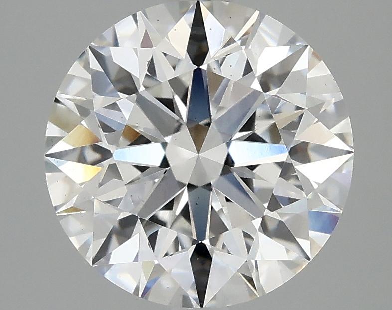 3.06 Carat Round Shaped Excellent Cut VS2 IGI Certified Lab Grown Diamond