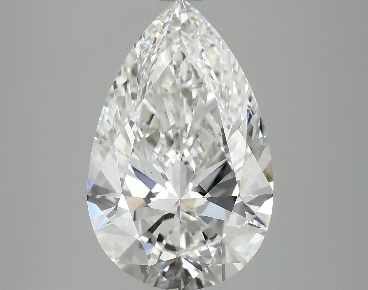 4.02 Carat Pear Shaped Ideal Cut VS1 IGI Certified Lab Grown Diamond