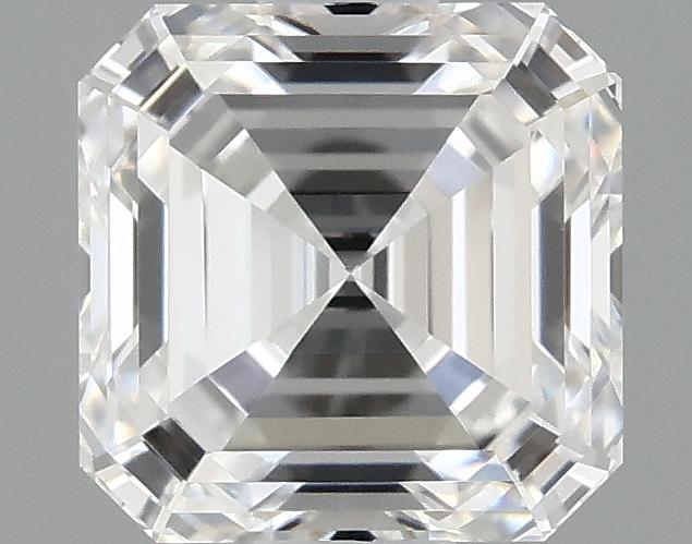 1.08 Carat Asscher Shaped Ideal Cut VVS2 IGI Certified Lab Grown Diamond