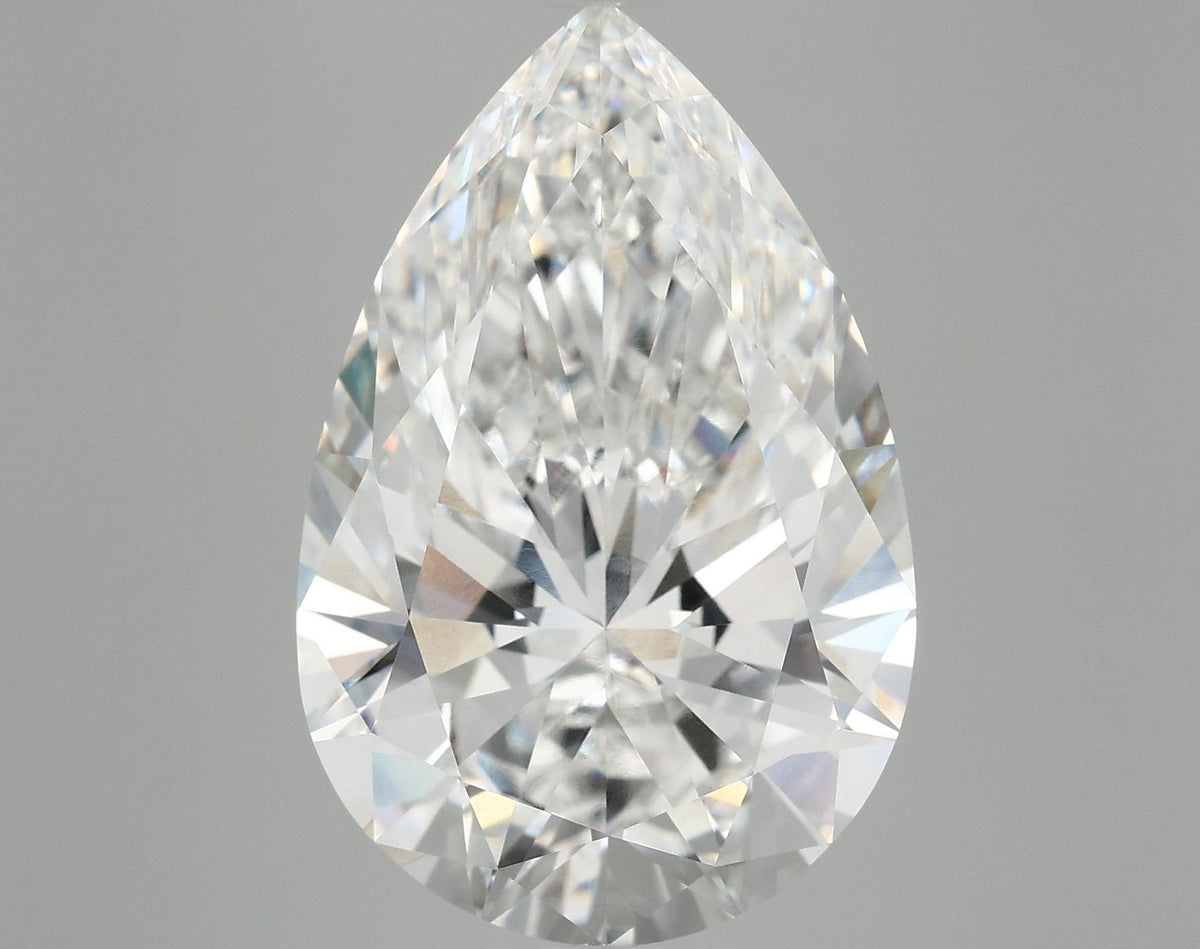 10.25 Carat Pear Shaped Excellent Cut VVS2 IGI Certified Lab Grown Diamond