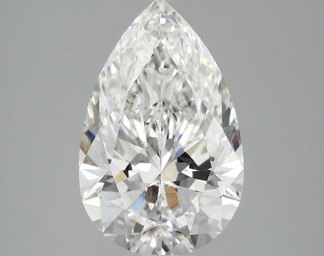 2.91 Carat Pear Shaped Ideal Cut VVS2 IGI Certified Lab Grown Diamond