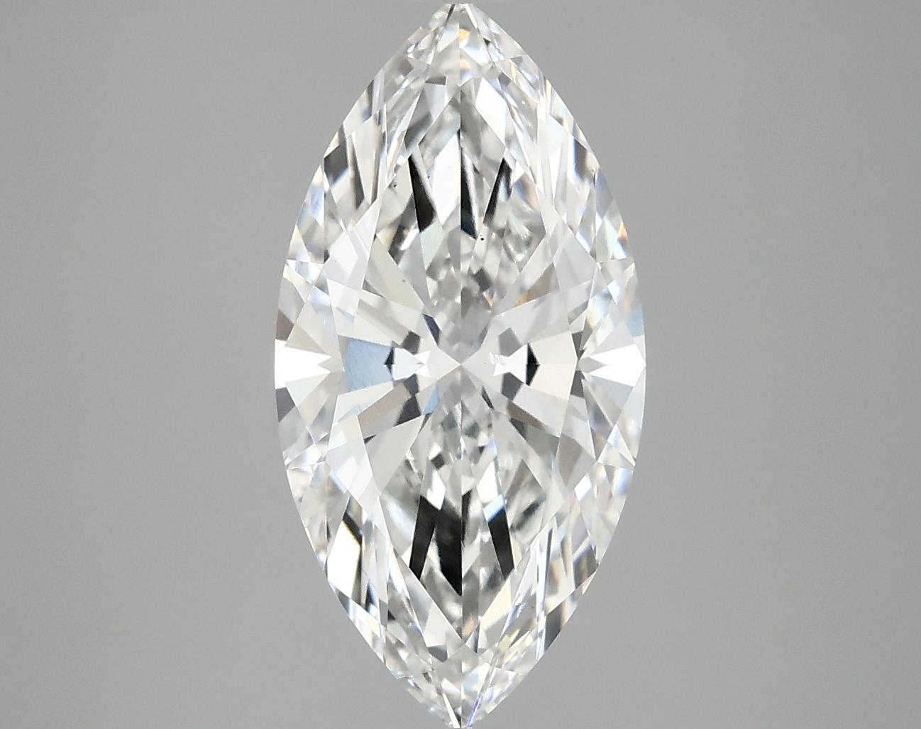 3.02 Carat Marquise Shaped Ideal Cut VS1 IGI Certified Lab Grown Diamond