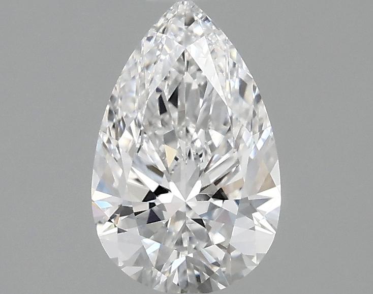 0.98 Carat Pear Shaped Ideal Cut VVS2 IGI Certified Lab Grown Diamond
