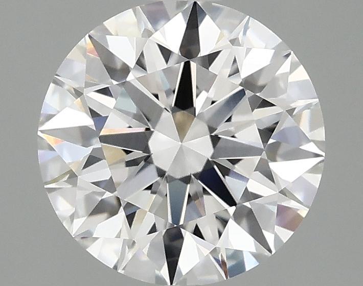 2.09 Carat Round Shaped Ideal Cut VVS2 IGI Certified Lab Grown Diamond