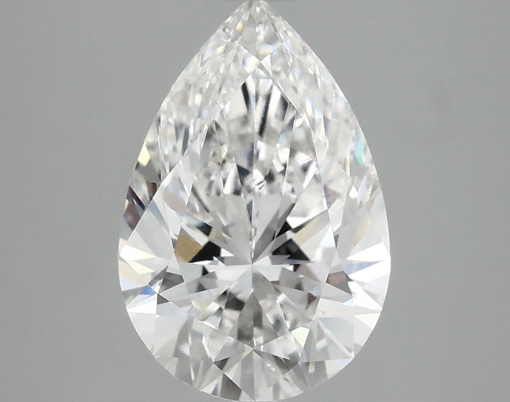 3.04 Carat Pear Shaped Excellent Cut VS1 IGI Certified Lab Grown Diamond