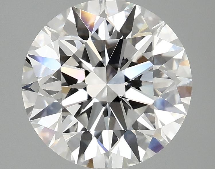 2.57 Carat Round Shaped Excellent Cut VVS2 IGI Certified Lab Grown Diamond