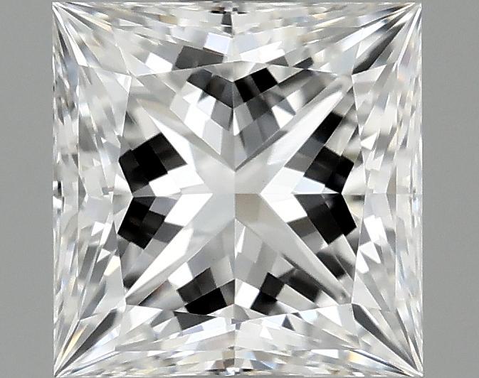 1.09 Carat Princess Shaped Ideal Cut VVS2 IGI Certified Lab Grown Diamond