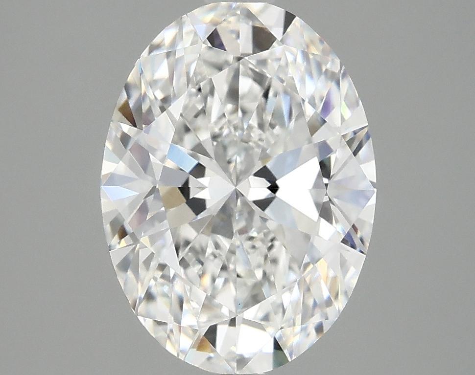 3.07 Carat Oval Shaped Excellent Cut VVS2 IGI Certified Lab Grown Diamond