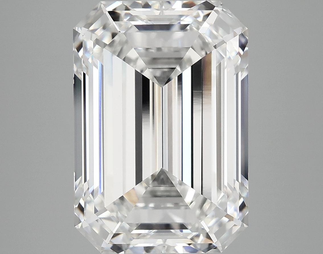7.2 Carat Emerald Shaped Ideal Cut VVS2 IGI Certified Lab Grown Diamond