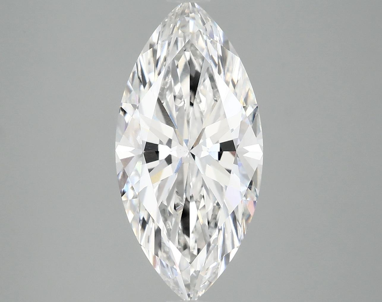 2.98 Carat Marquise Shaped Excellent Cut VS1 IGI Certified Lab Grown Diamond