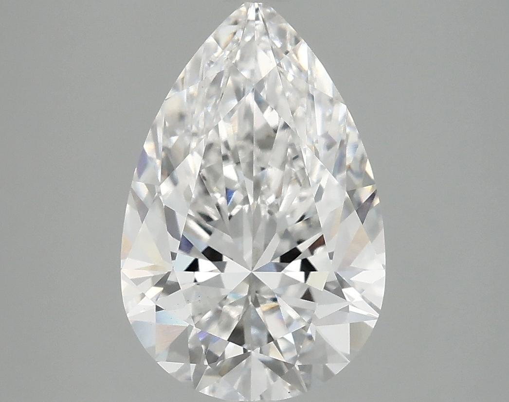 3.08 Carat Pear Shaped Excellent Cut VS1 IGI Certified Lab Grown Diamond
