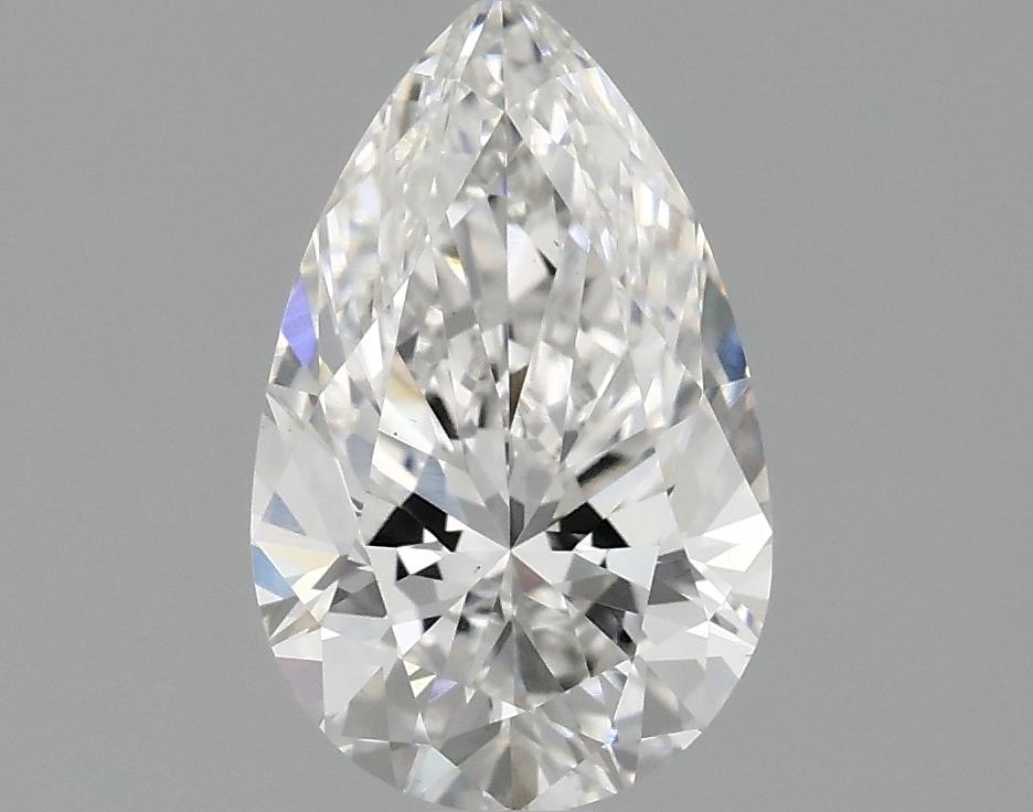 0.98 Carat Pear Shaped Ideal Cut VS1 IGI Certified Lab Grown Diamond