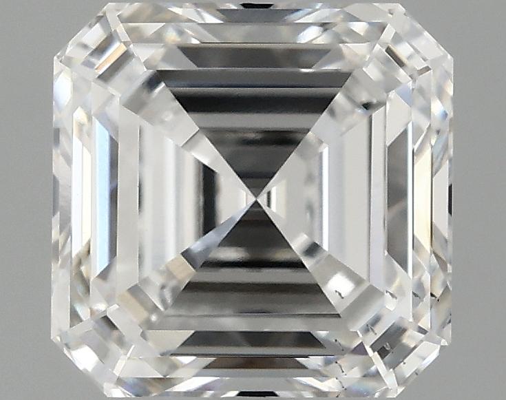 2.03 Carat Asscher Shaped Ideal Cut VS2 IGI Certified Lab Grown Diamond