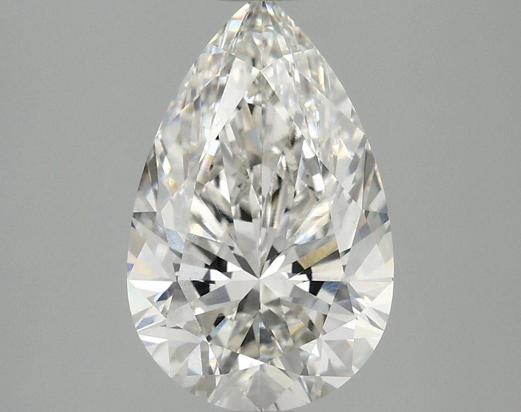 3.07 Carat Pear Shaped Ideal Cut VS2 IGI Certified Lab Grown Diamond