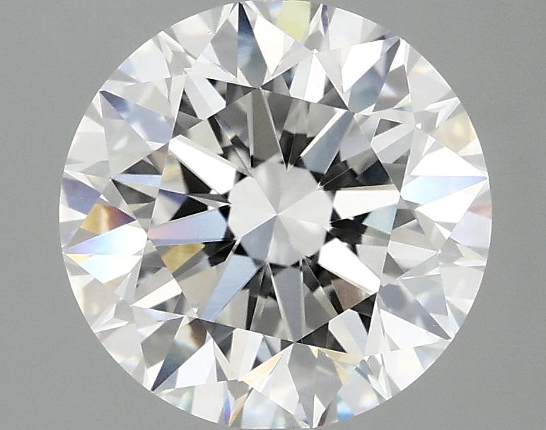 3.01 Carat Round Shaped Excellent Cut VVS2 IGI Certified Lab Grown Diamond