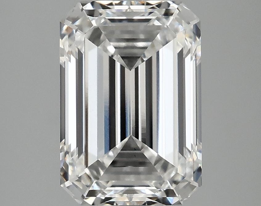 3.09 Carat Emerald Shaped Ideal Cut VS1 IGI Certified Lab Grown Diamond