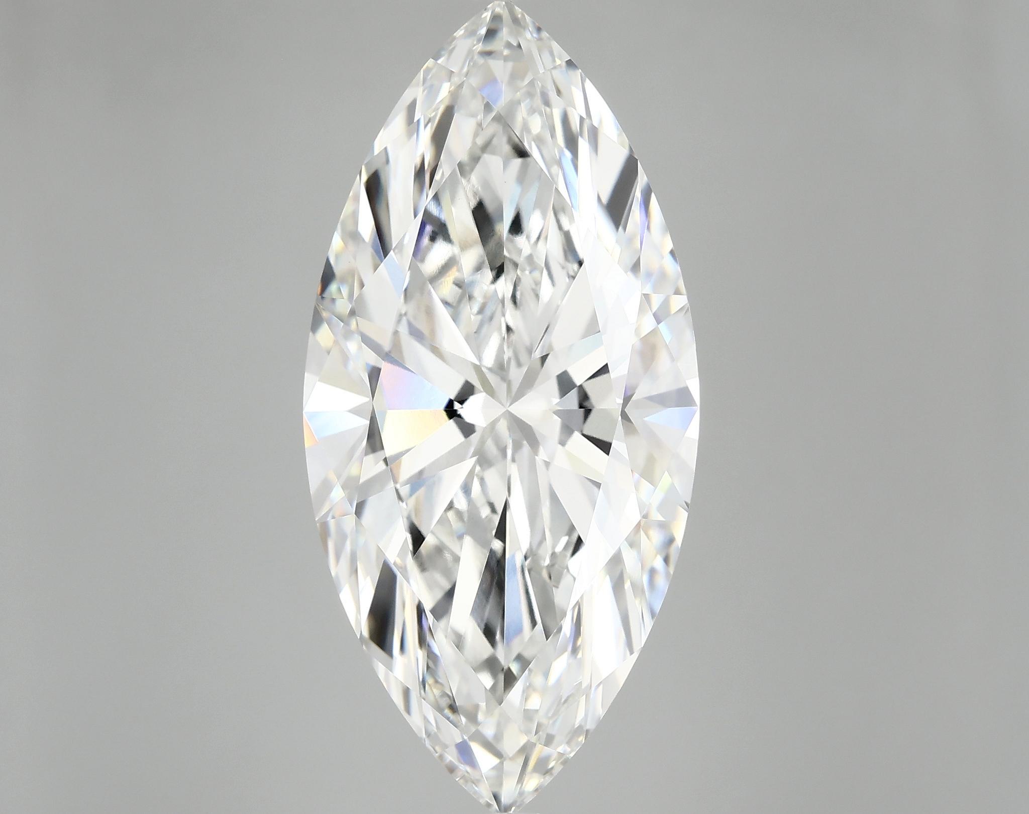 11.15 Carat Marquise Shaped Excellent Cut VVS2 IGI Certified Lab Grown Diamond