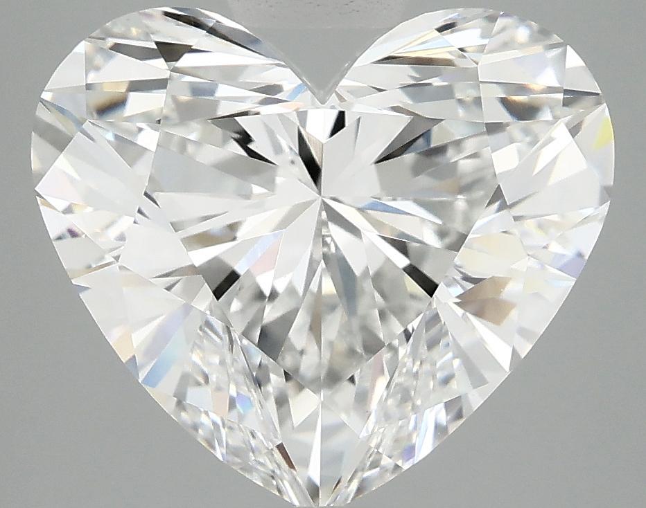 5.09 Carat Heart Shaped Ideal Cut VVS2 IGI Certified Lab Grown Diamond