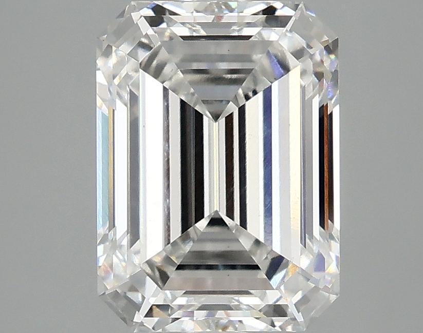 3.09 Carat Emerald Shaped Excellent Cut VS1 IGI Certified Lab Grown Diamond