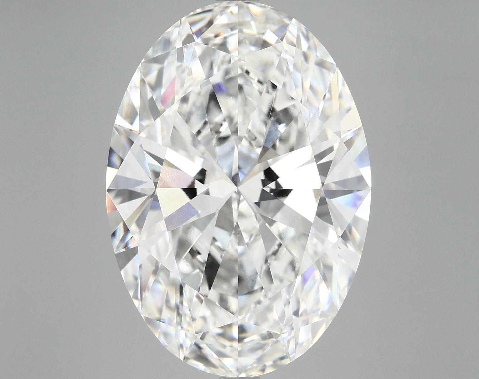 10.5 Carat Oval Shaped Ideal Cut VVS2 IGI Certified Lab Grown Diamond