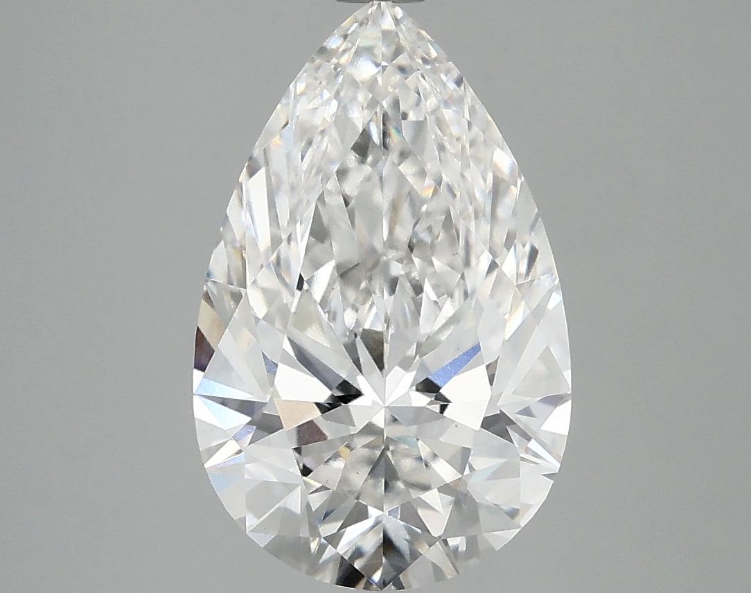 3.09 Carat Pear Shaped Ideal Cut VS1 IGI Certified Lab Grown Diamond