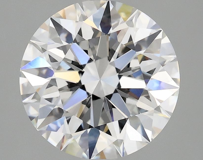 3.08 Carat Round Shaped Excellent Cut VVS2 IGI Certified Lab Grown Diamond