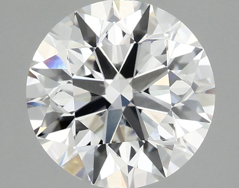 2.86 Carat Round Shaped Excellent Cut VVS2 IGI Certified Lab Grown Diamond