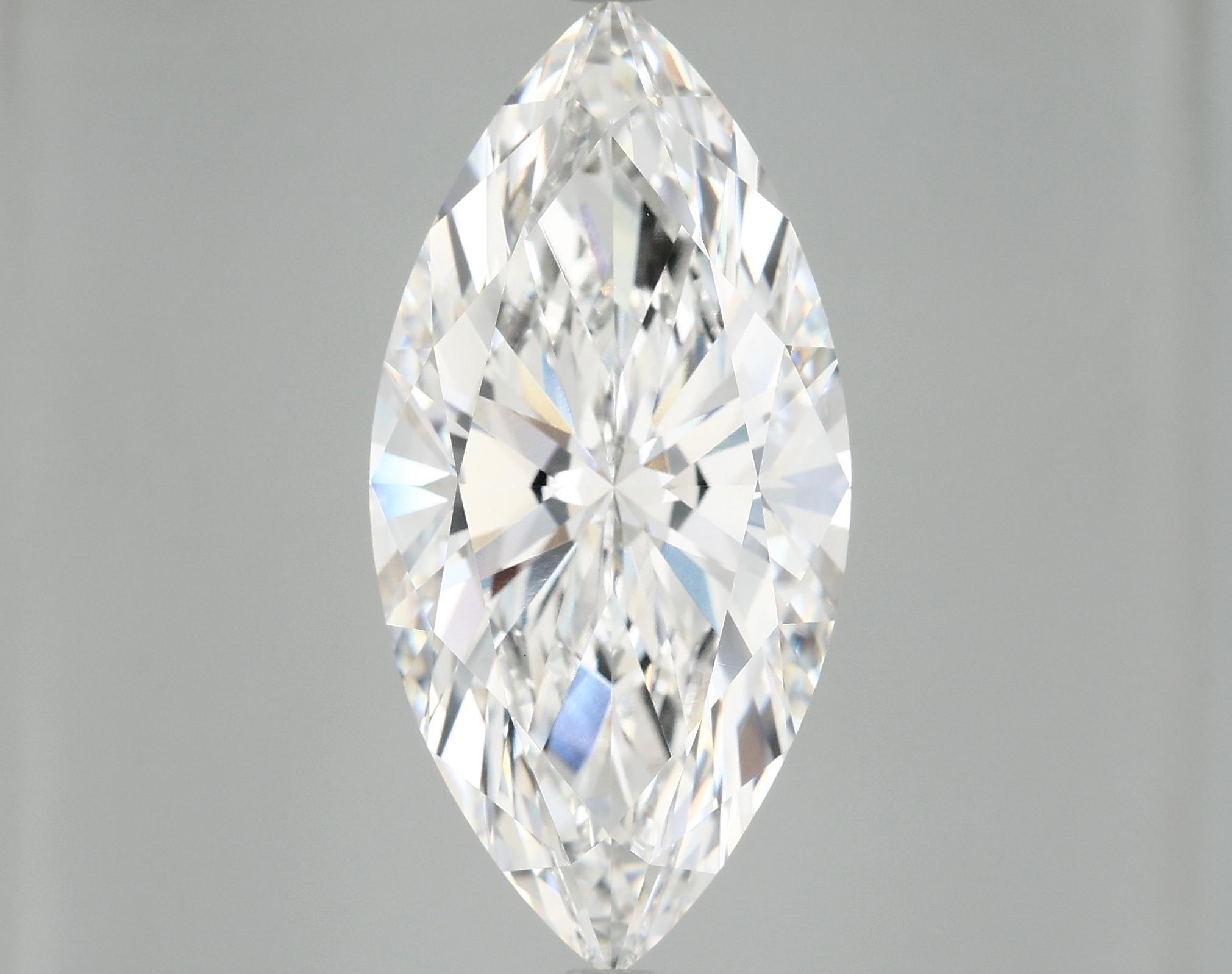 11.06 Carat Marquise Shaped Ideal Cut VVS2 IGI Certified Lab Grown Diamond