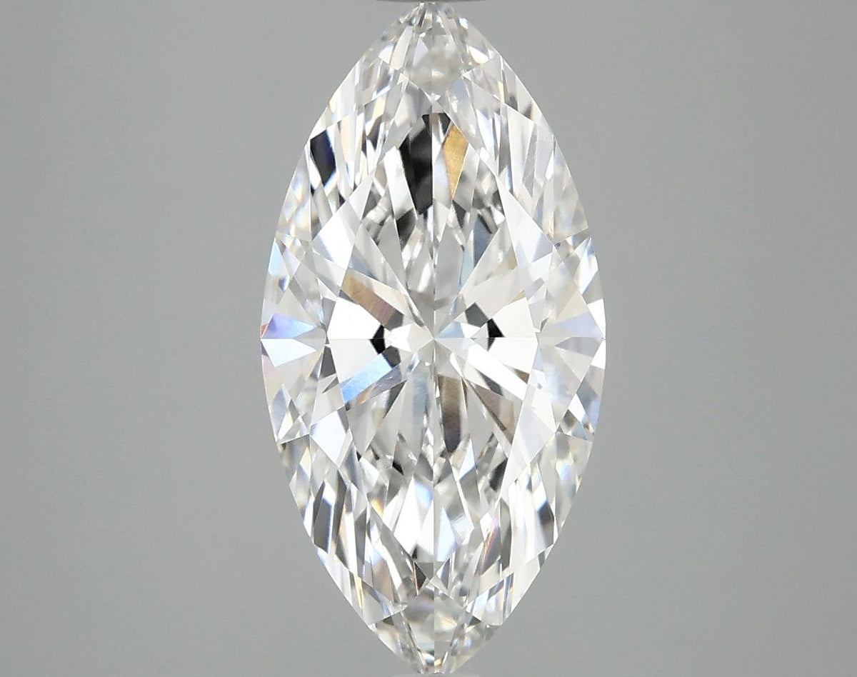 2.91 Carat Marquise Shaped Ideal Cut VVS2 IGI Certified Lab Grown Diamond