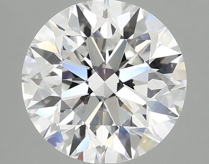 2.05 Carat Round Shaped Excellent Cut VVS2 IGI Certified Lab Grown Diamond