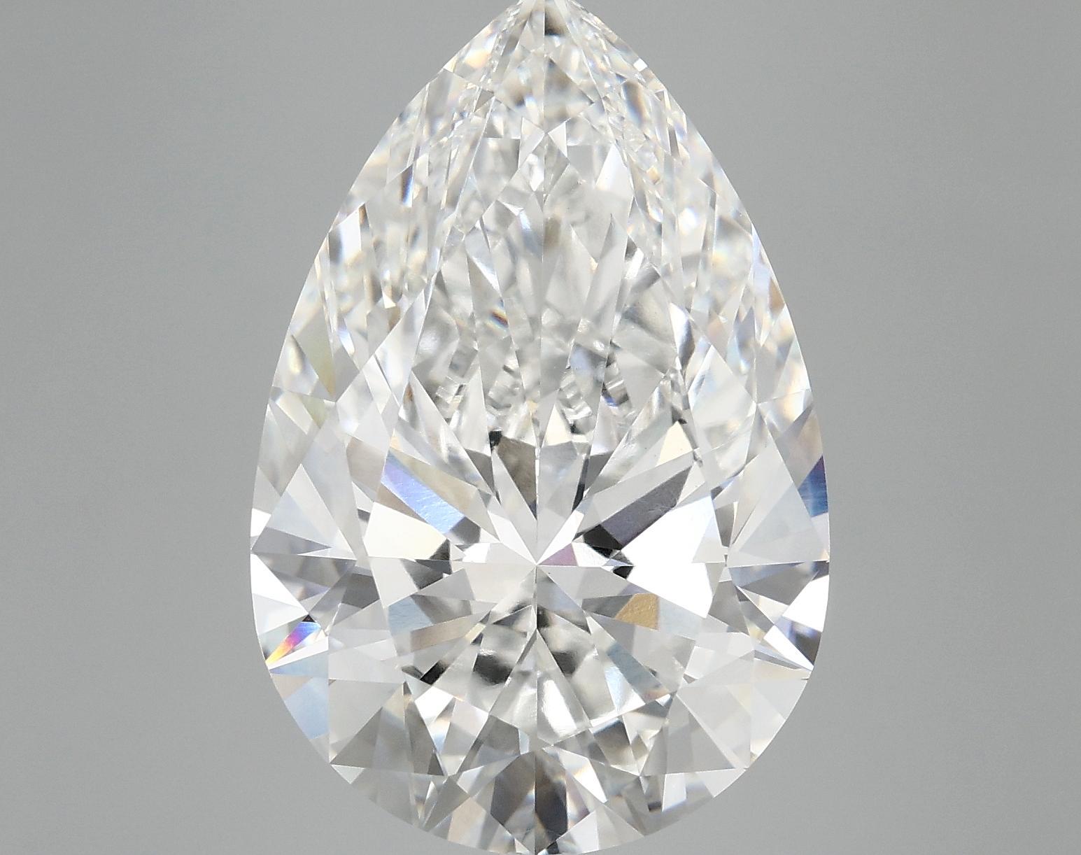 10.45 Carat Pear Shaped Excellent Cut VVS2 IGI Certified Lab Grown Diamond