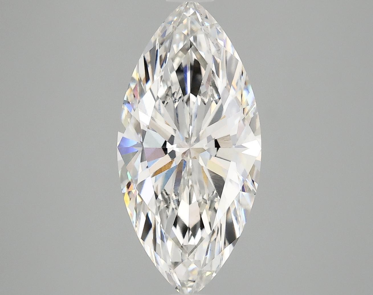3.07 Carat Marquise Shaped Excellent Cut VS1 IGI Certified Lab Grown Diamond