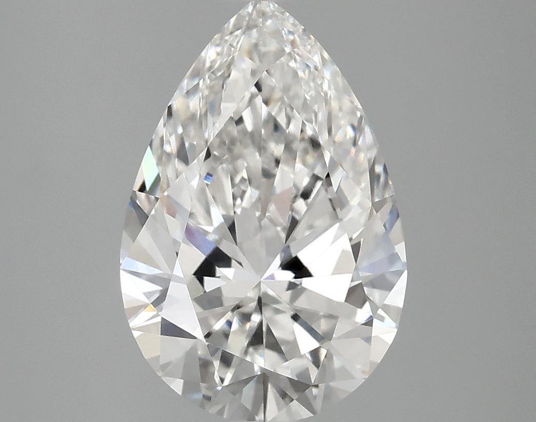 3.02 Carat Pear Shaped Excellent Cut VVS2 IGI Certified Lab Grown Diamond