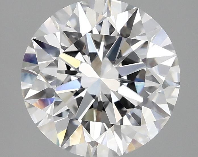 2.05 Carat Round Shaped Ideal Cut VVS2 IGI Certified Lab Grown Diamond